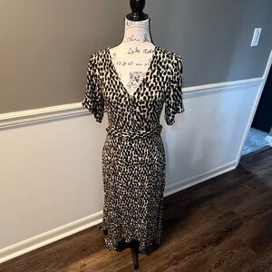 Banana Republic Midi Wrap Dress Size 2